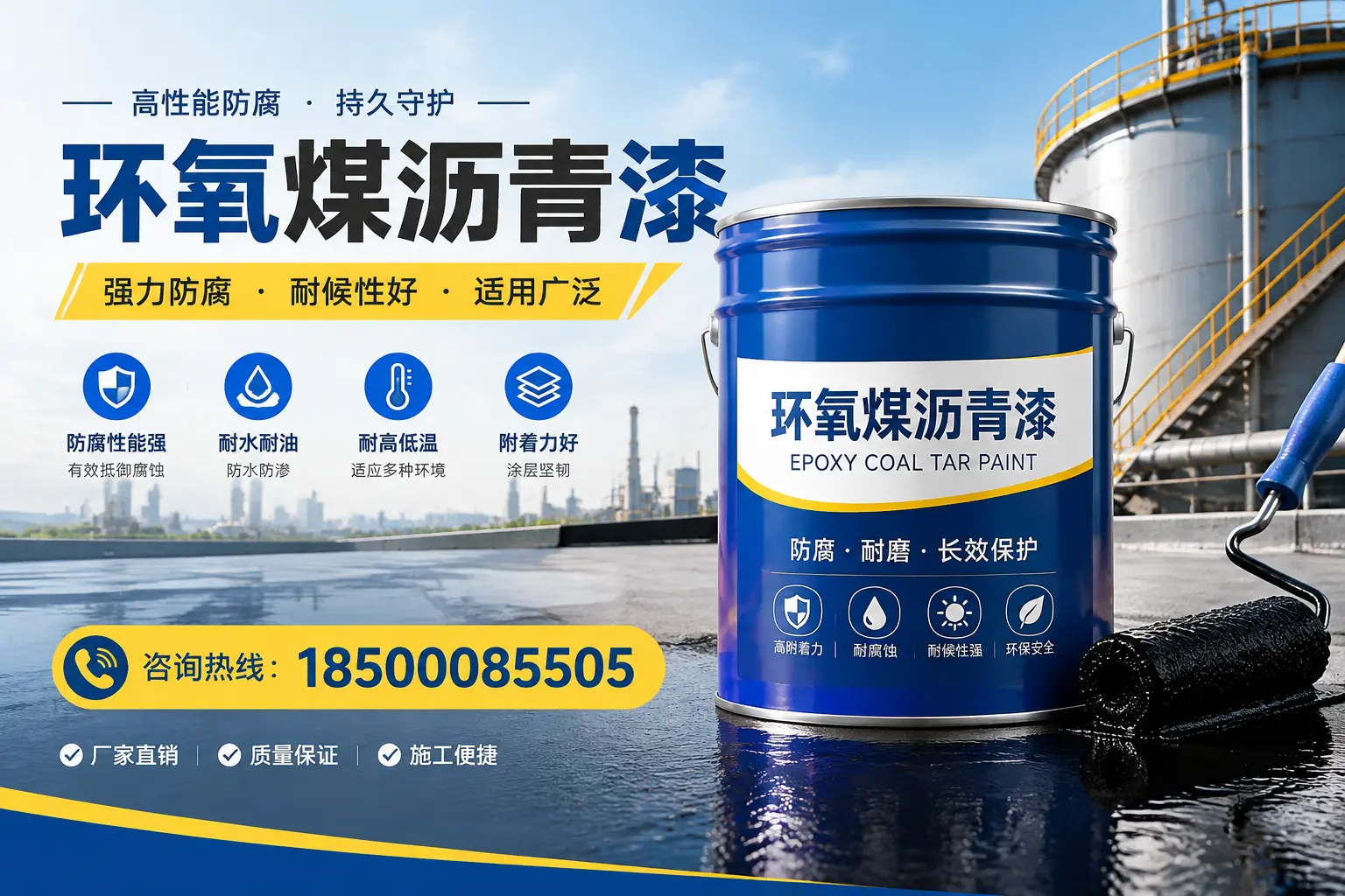 环氧煤沥青漆的储存与运输注意事项，海北企业须知